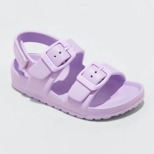 Cat & Jack Kids Purple/ pink Sandals | 11